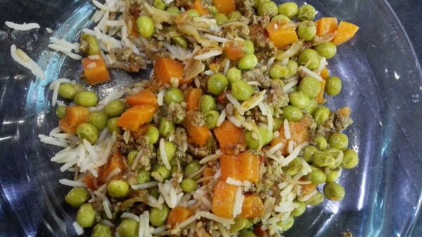 ارز بالخضروات @ كارلتون نيوترشن - البحرين