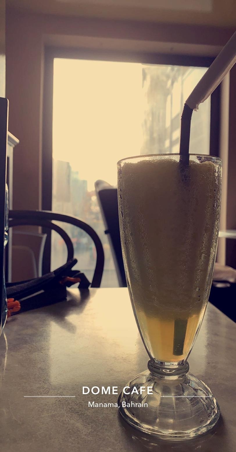 Iced lemon. Bad, was not fresh at all and tasted like syrup @ دوم - البحرين