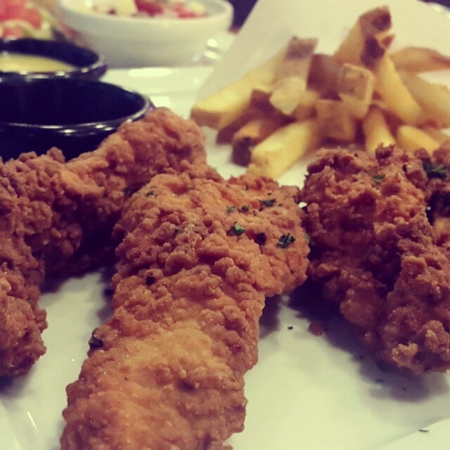 crispy chicken.. @ T.G.I Fridays - Bahrain