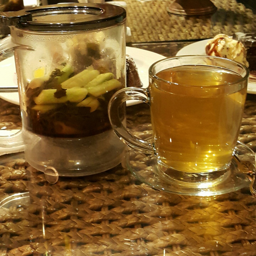 Healing LemonGrass 
It looks like a nice tea. But my mother's herabl medicine was better 😨 @ Passion Restaurant And Cafe - Bahrain