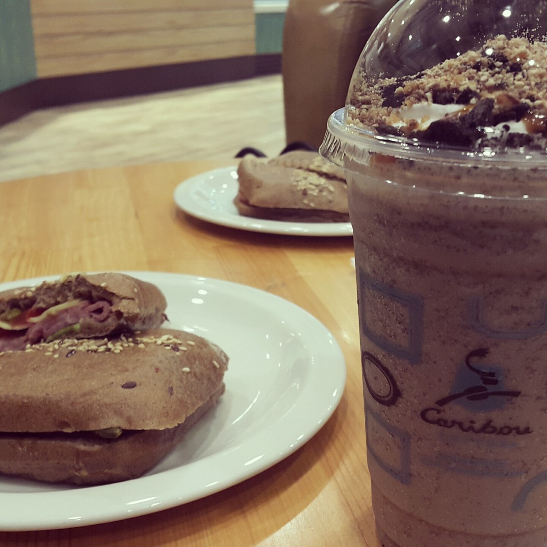 The best oreo milkshake 👌 @ Caribou Coffee - Bahrain