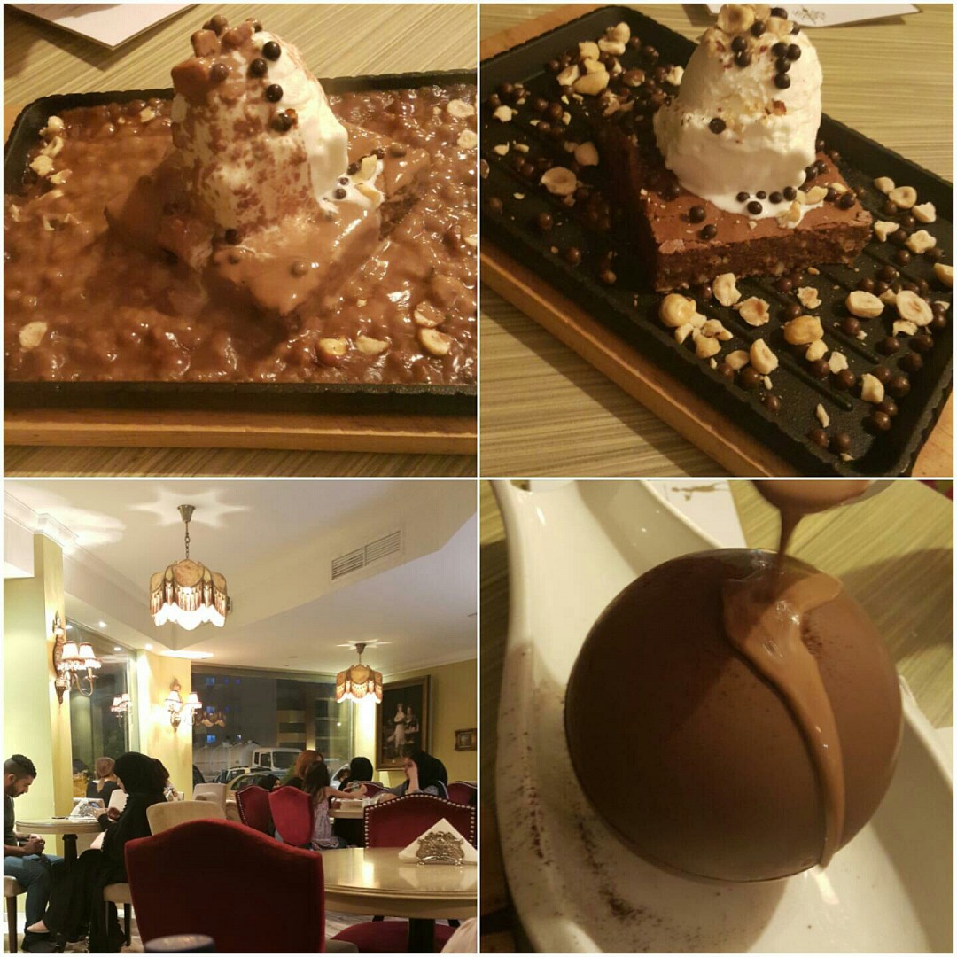Sizzling #Chocolate & #Chocolate_Ball 
These two are the most wanted in decorating memories @ ديكوريتنق ميموريز - البحرين