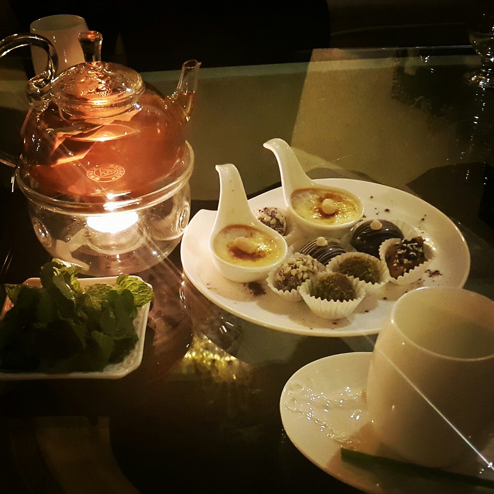Ramadan sweets 😆 @ Tea Club - Bahrain