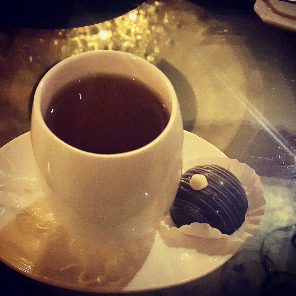 My fav green tea with mint @ تي كلوب - البحرين