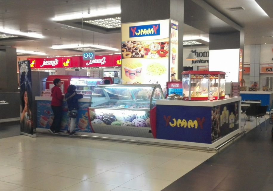 in Bahrain mall @ MiniMelts IceCream - البحرين