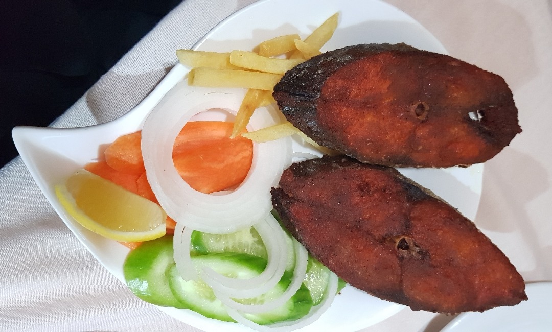 spicy fish @ مطعم بوعلي الدولي - البحرين