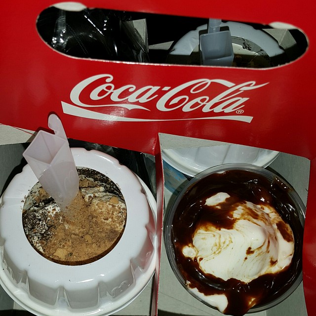 I recommend these 2 types of #icecream 

1- mcFlurry Orio & kit-kat
2- Hot fudge sandae