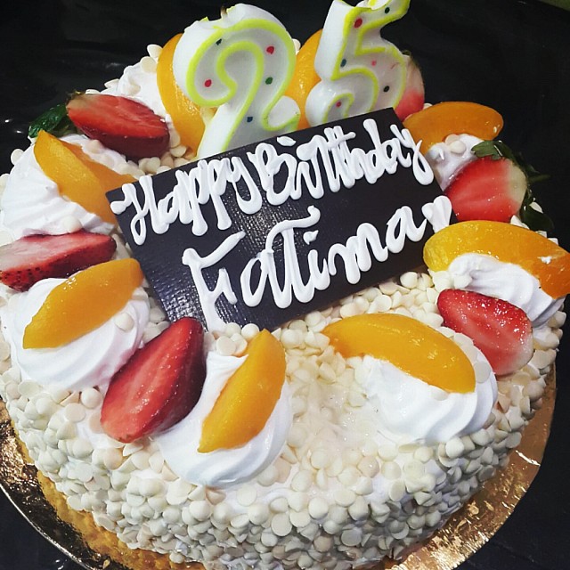 #Happy_birthday sis 😙🍰

Vanilla forest cake