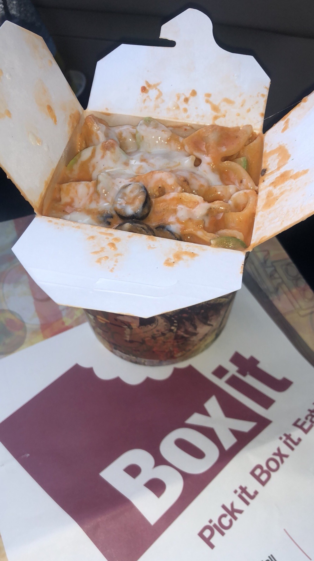 Chicken Pasta @ Box It - Bahrain