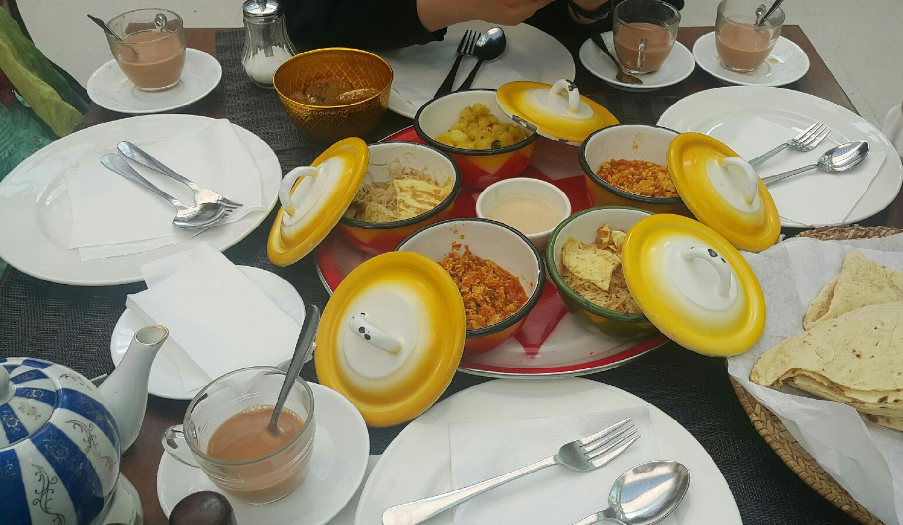 Breakfast @ Naseef Cafe - Bahrain