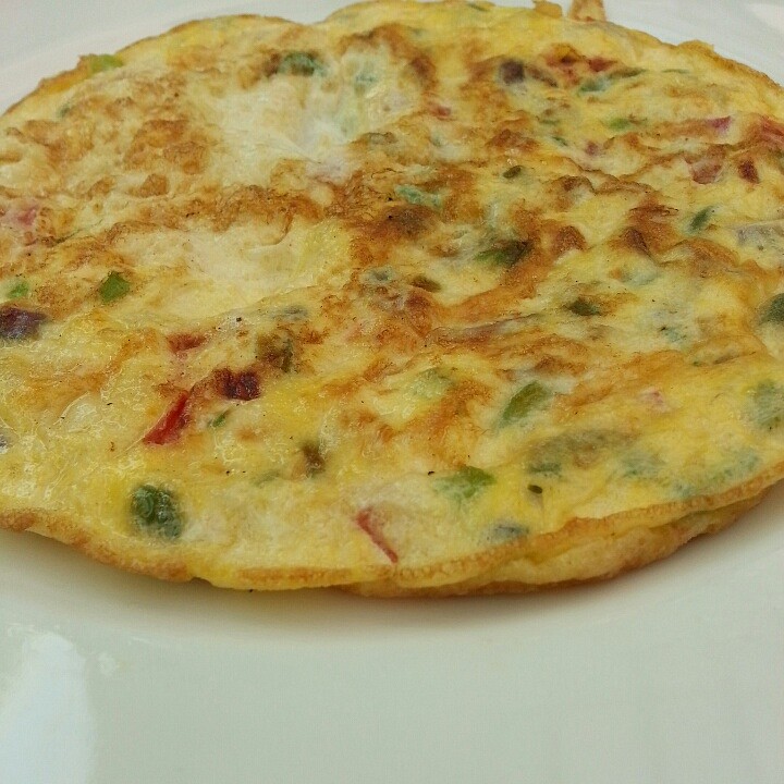 mixed omelet @ مقهى نصيف - البحرين