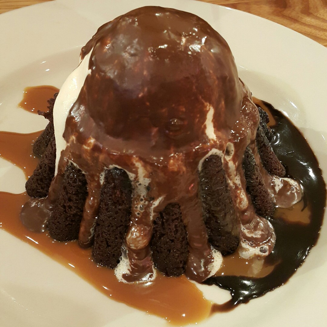 Molten chocolate cake (lava cake)
The most popular item on chili's menu @ تشيليز - البحرين