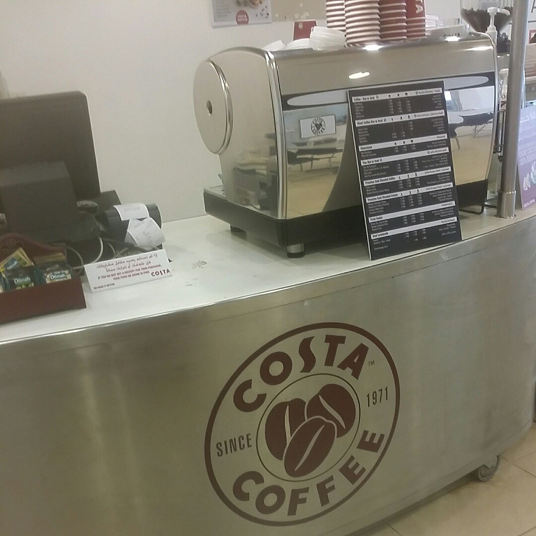 Ice coffe time @ Costa Coffee - Bahrain