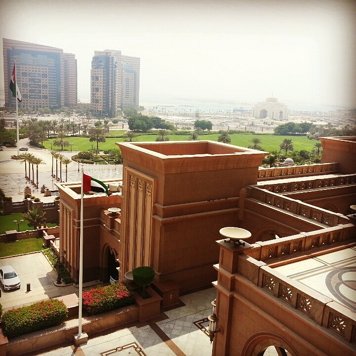 from suite balcony @ Emirates Palace - الإمارات العربية المتحدة
