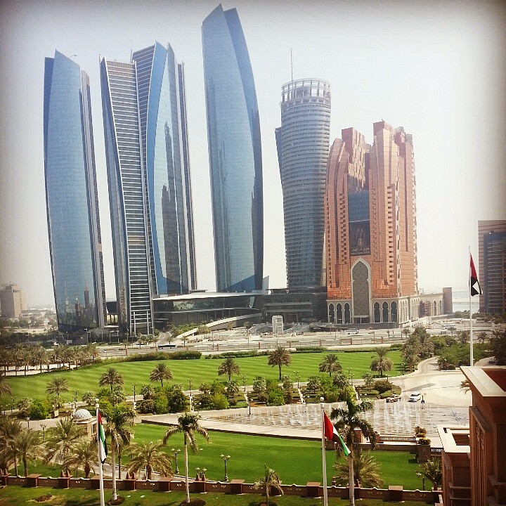 another view from suite balcony @ Emirates Palace - الإمارات العربية المتحدة