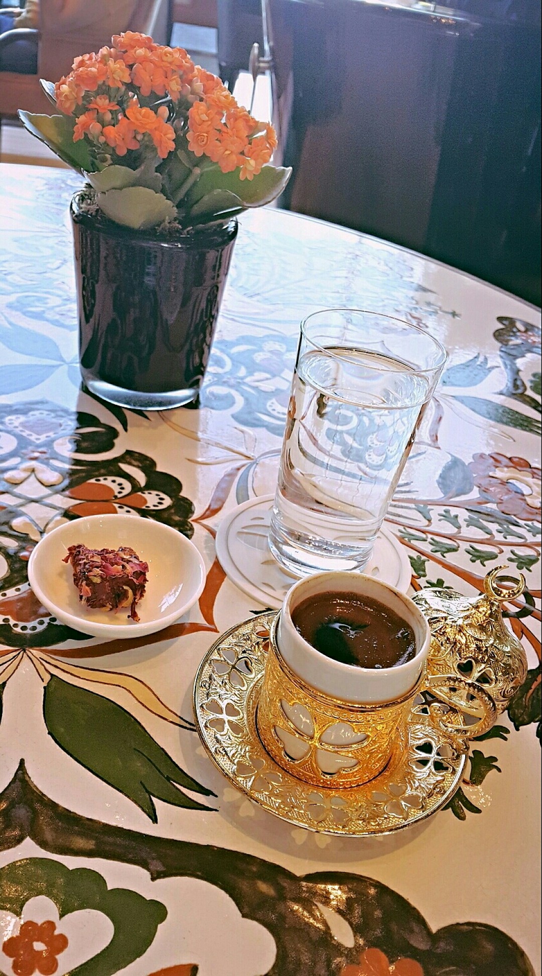 #turkish #coffee #روقان @ فندق فورسيزونز خليج البحرين - البحرين