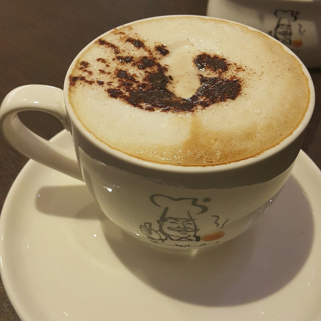 #Cappuccino @ Papparoti - Bahrain