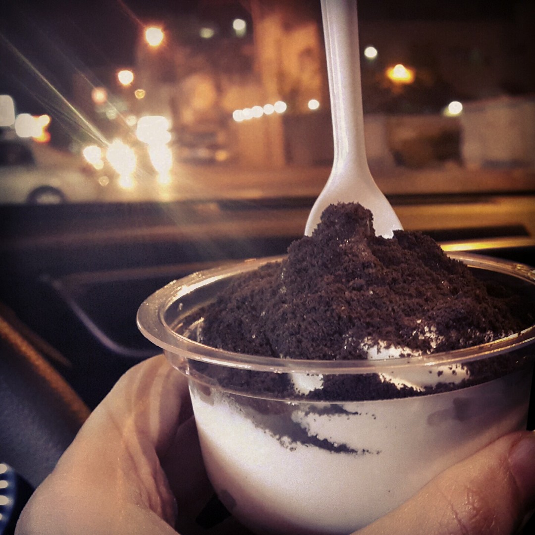 Oreo ice cream 😋😋 @ Baher ice cream - البحرين