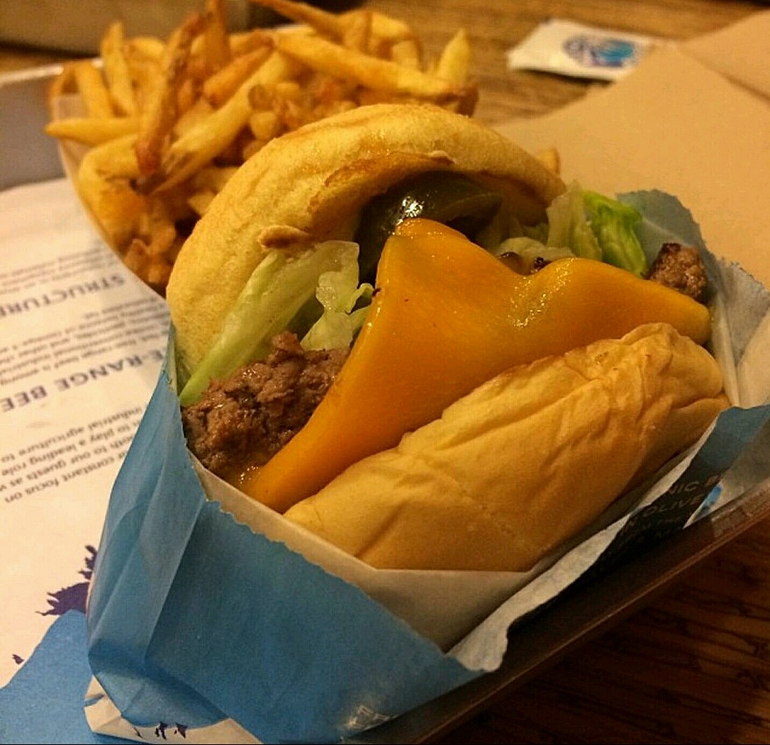 #Organic #burger @ Elevation Burger - Bahrain