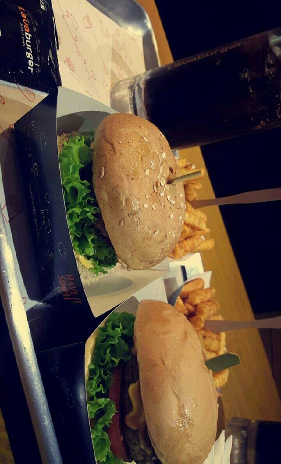 🍔🍔 @ Lava Burger - Bahrain