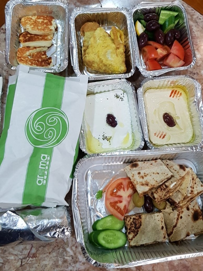 Arabian breakfast package on delivery (1.800 BD) @ Aroma Express - Bahrain