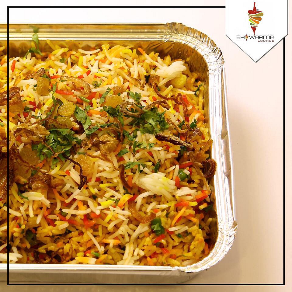 Best chicken biryani you can relish on the island... @ Shawarma Lounge - Bahrain