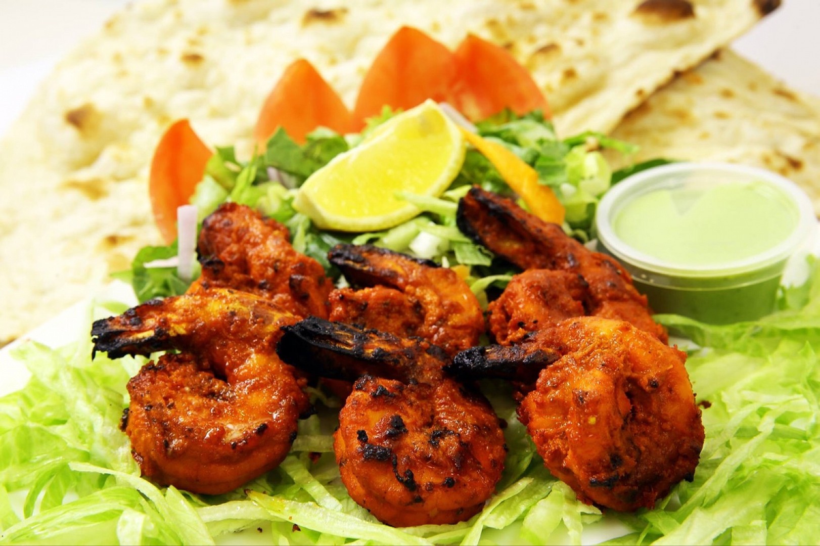 Mouth watering tandoori prawns @ Shawarma Lounge - Bahrain