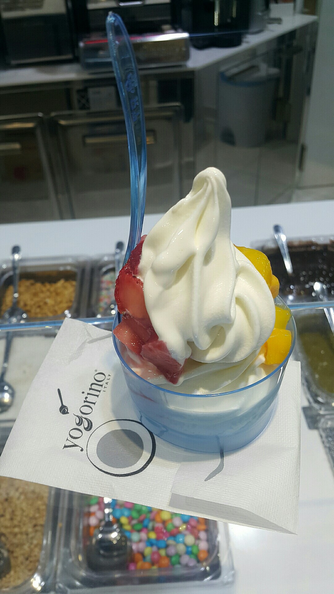 #icecream #frozenyogurt @ يوجورينو - البحرين