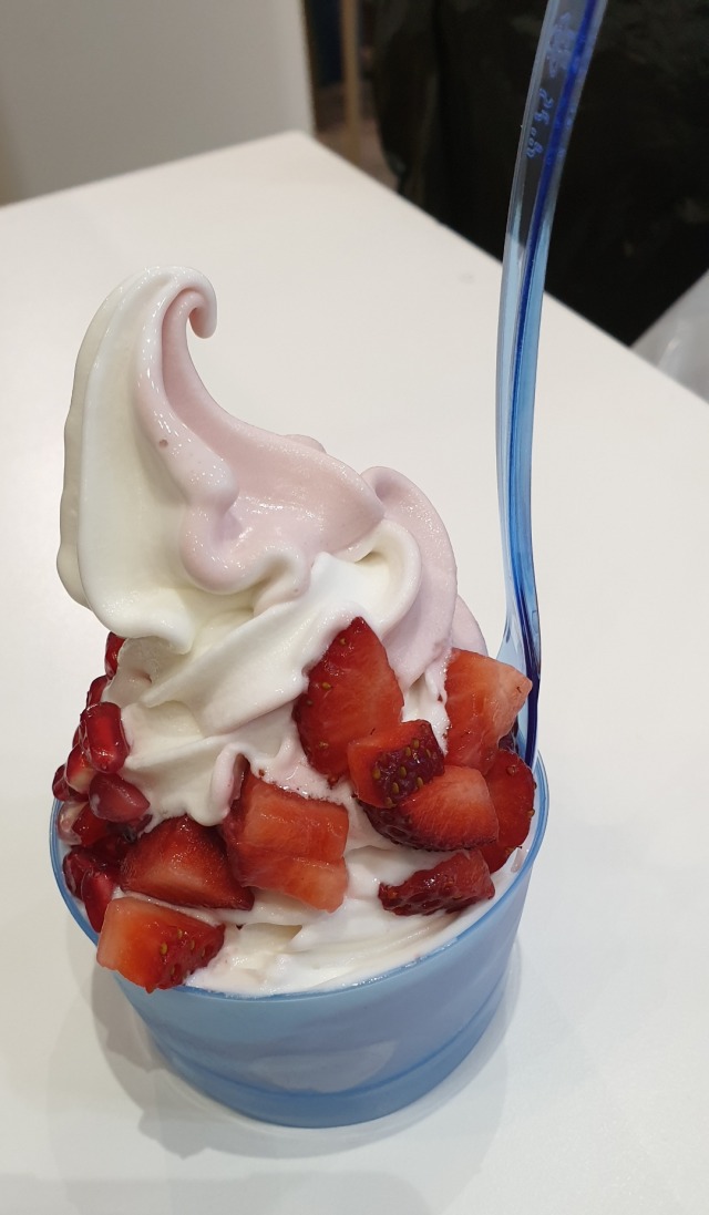 the best yogurt icecream 😋