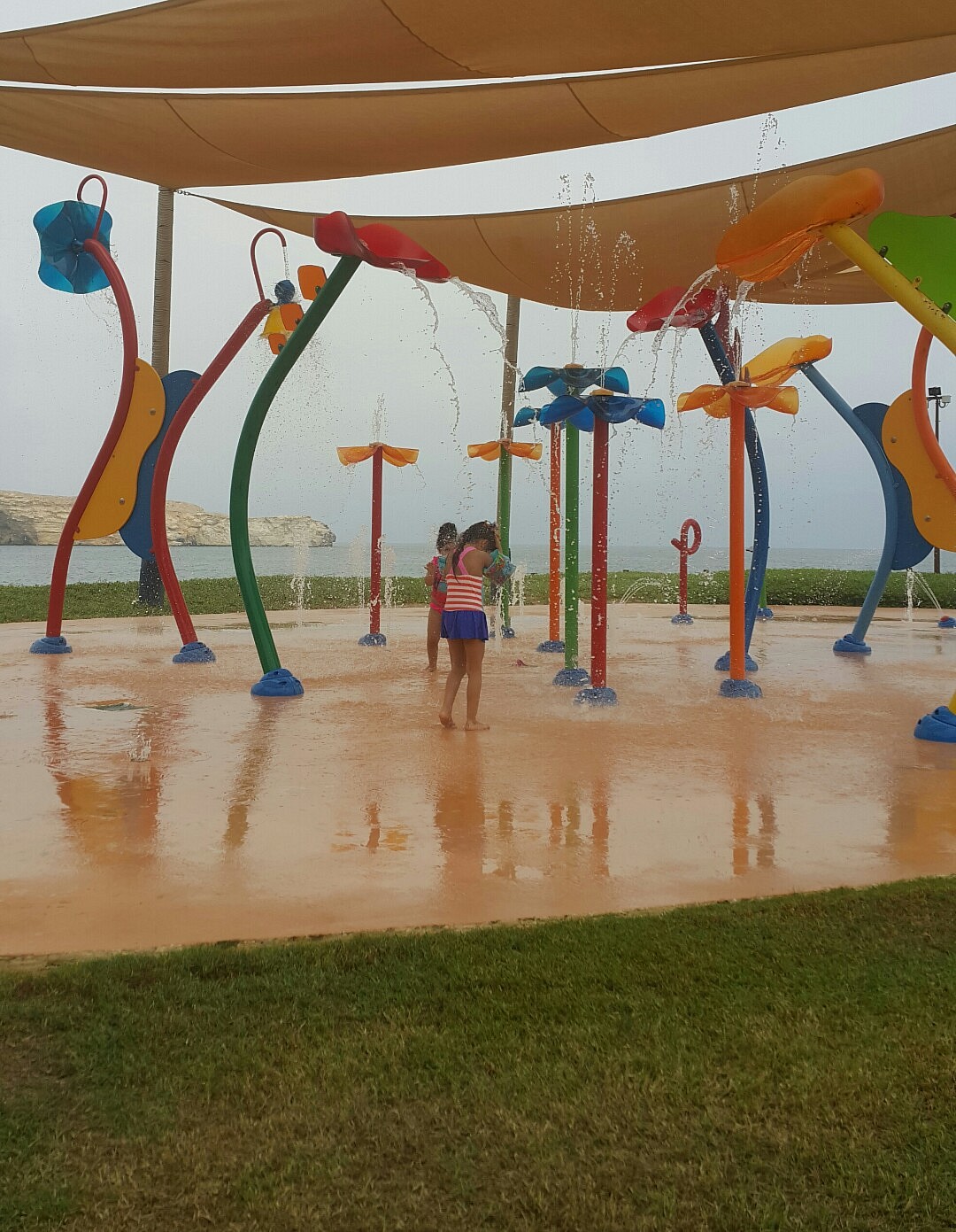 Water park for kids @ Al Waha Hotel at Shangri-La Barr Al Jissah Resort & Spa - سلطنة عمان