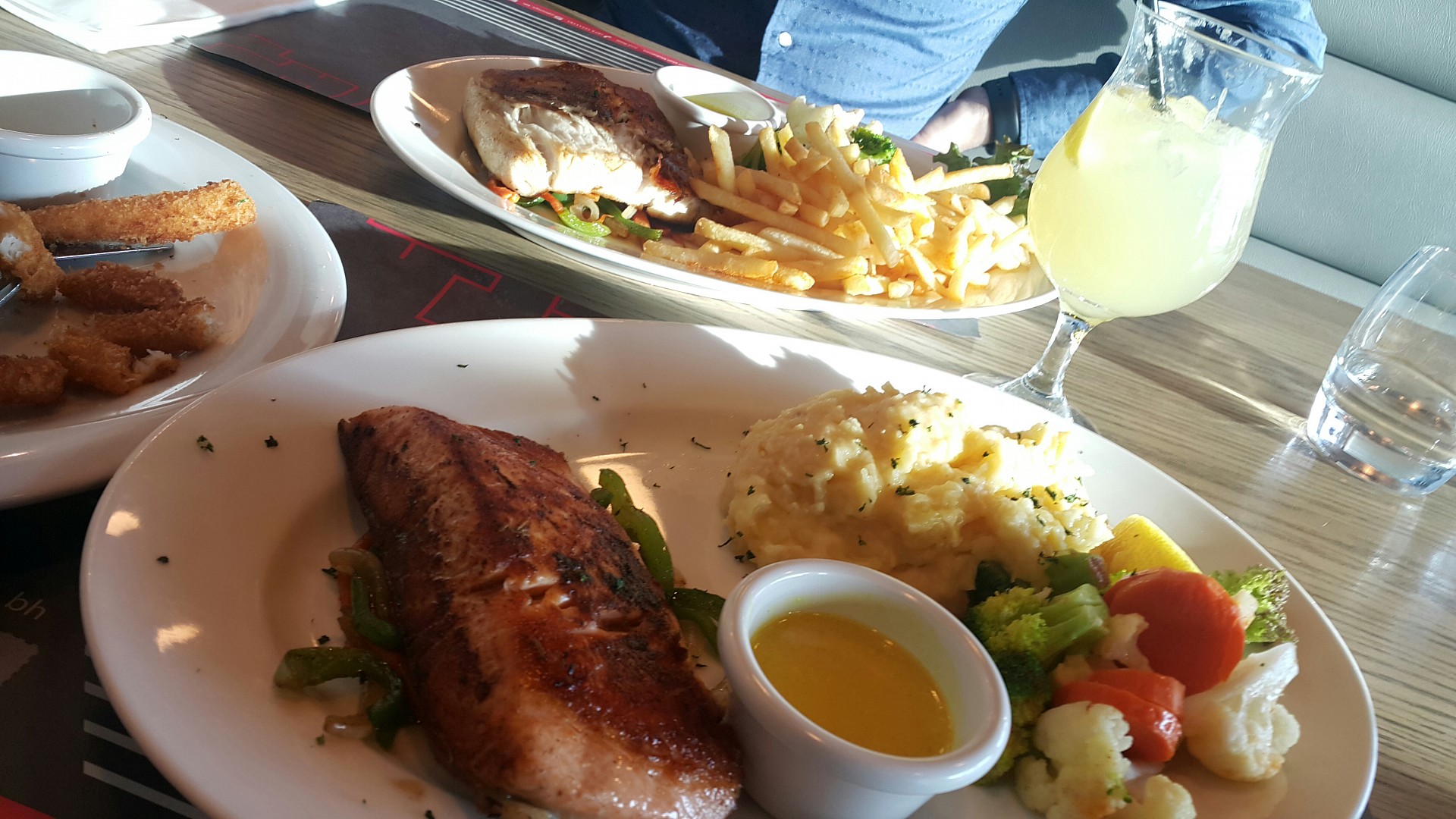 Salmon 😋 always my fav seafood dish 👌👌 @ Jimmy's Killer Prawns - Bahrain