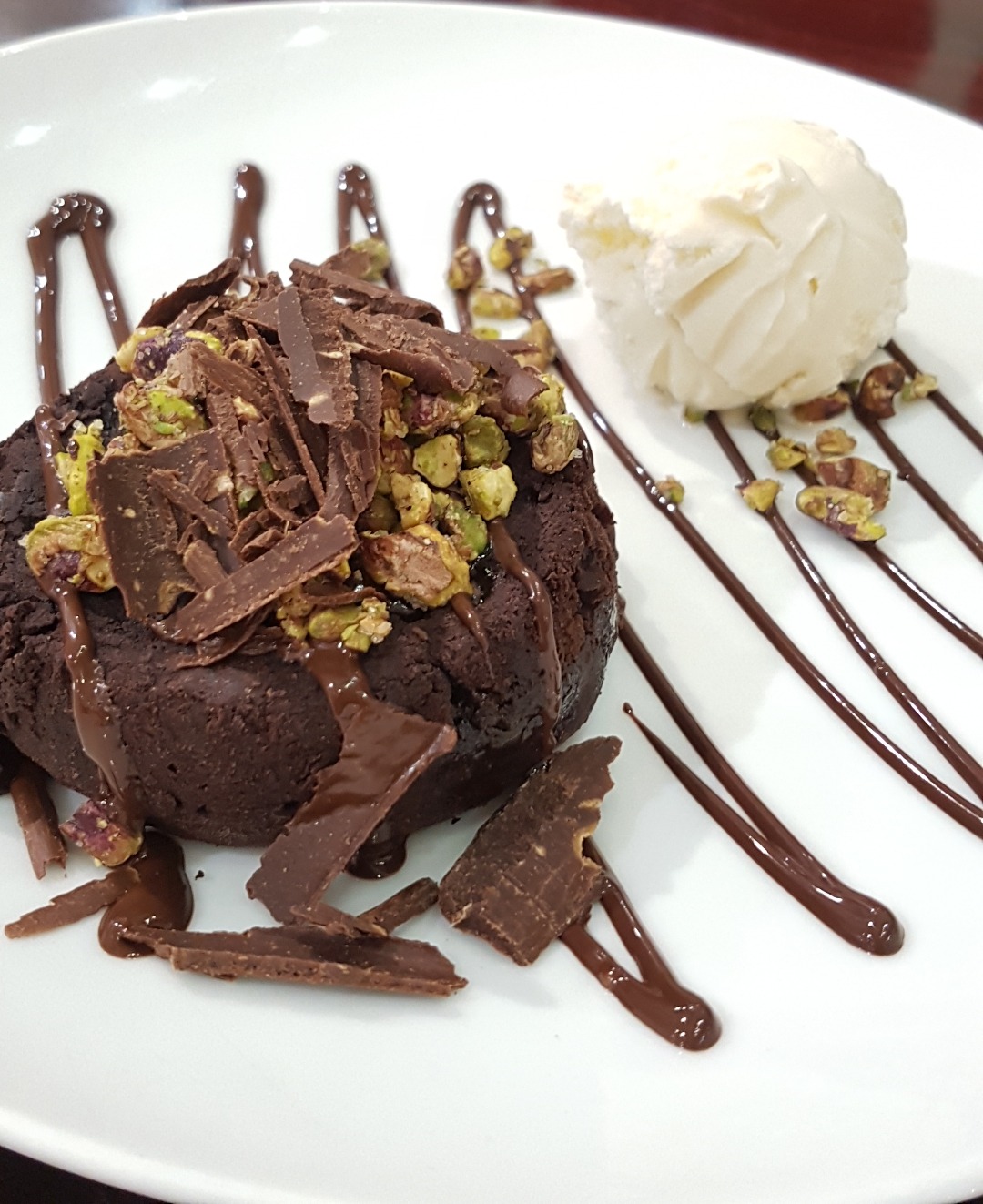 . @ Dipndip chocolate cafe - Bahrain