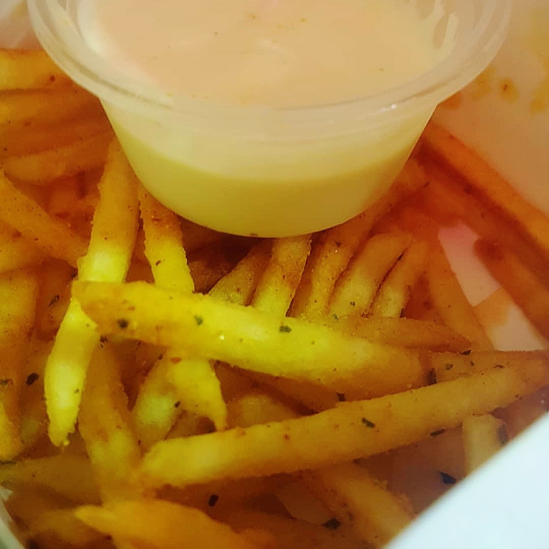 Spicy fries @ YaSalam Restaurant - Bahrain