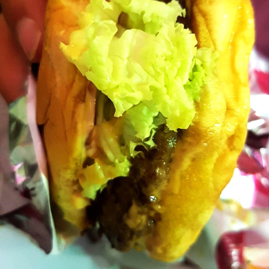 Double cheese burger @ YaSalam Restaurant - Bahrain