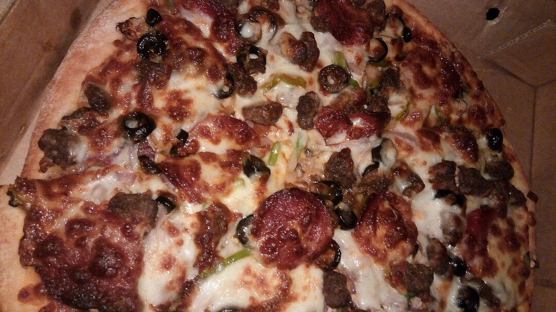 Omg thats soooo yaaaamy @ Round Table Pizza - Bahrain