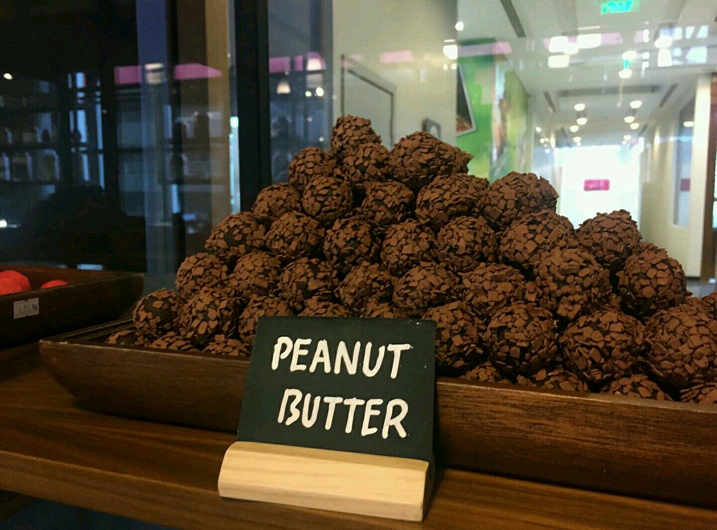 Peanut butter balls @ Troufa Bread & Chocolate - Bahrain
