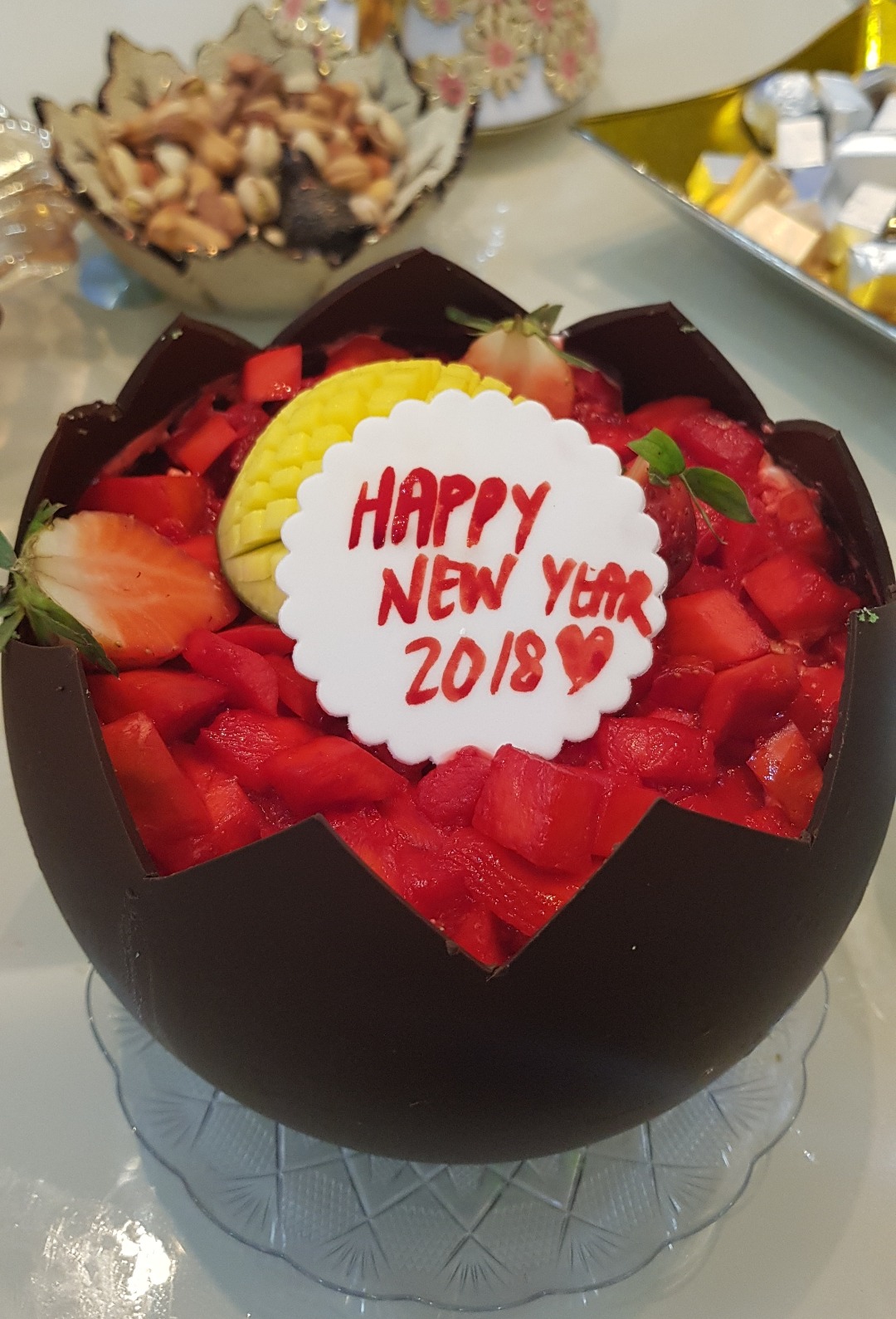 Happy New Year 2018 ❤ @ Le Petit Gateau - Bahrain