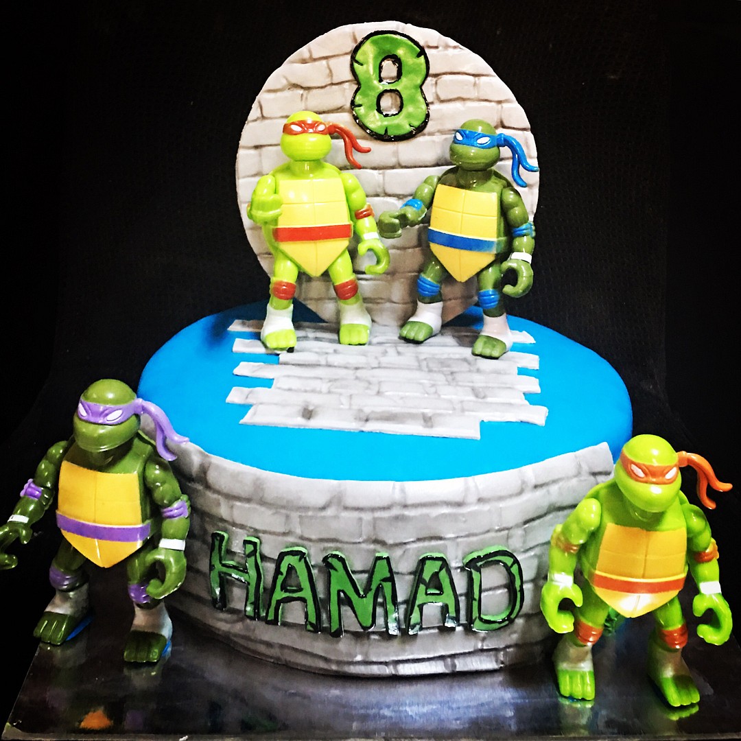 Ninja turtle chocolate cake @ Sugar Celebrations - البحرين
