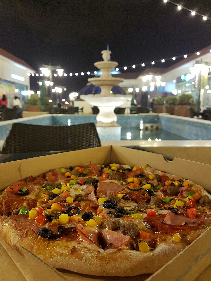 Nkd pizz @ elmercado @ El Mercado Mall - Bahrain