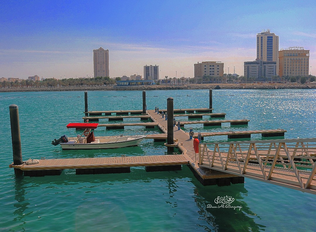 استمتع بتفاصيل الغروب عند جزيرة الريف كما تشاء @ Reef Island - Bahrain