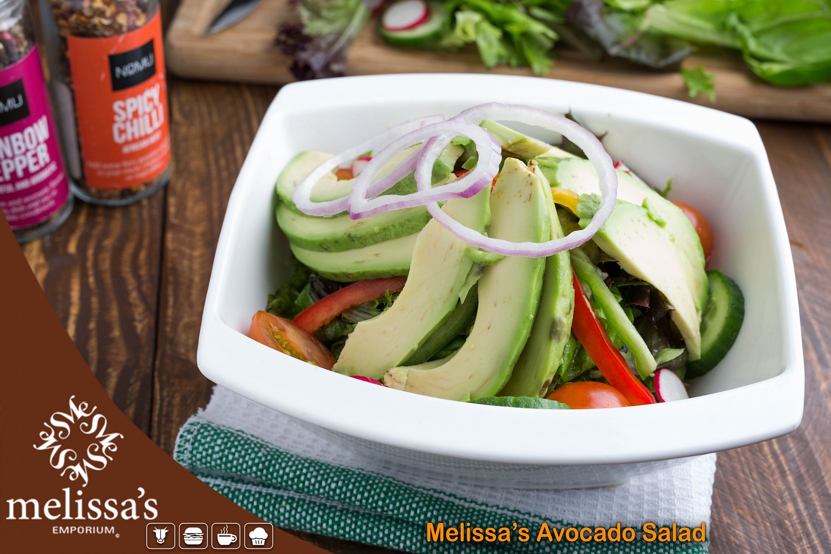 Melissa’s Avocado Salad
 @ مليساس - البحرين