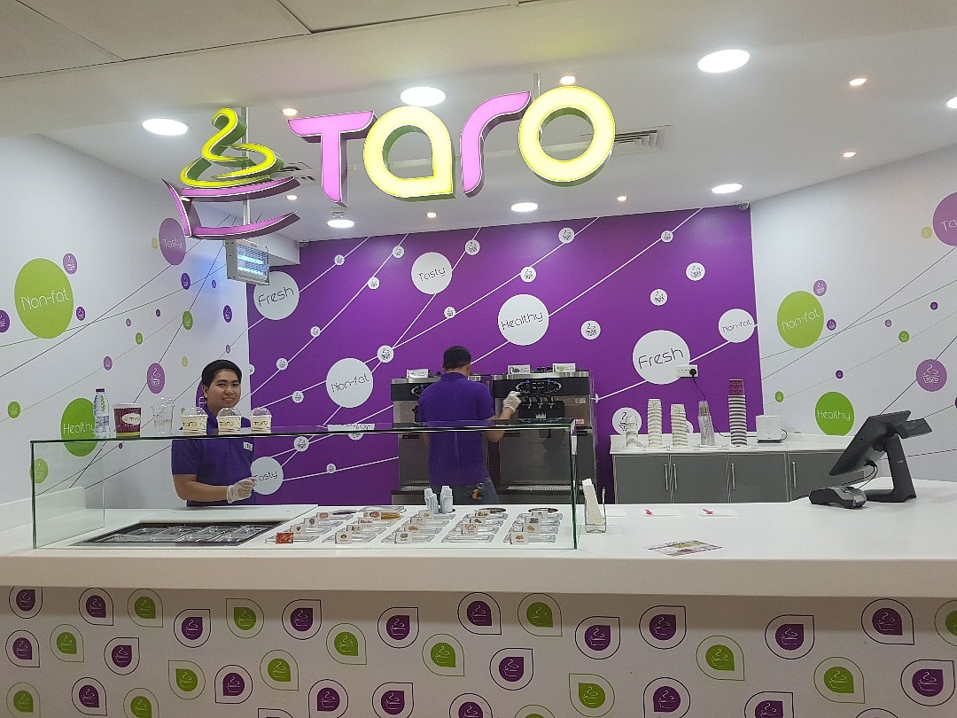 Taro Frozen Yogurt - Bahrain