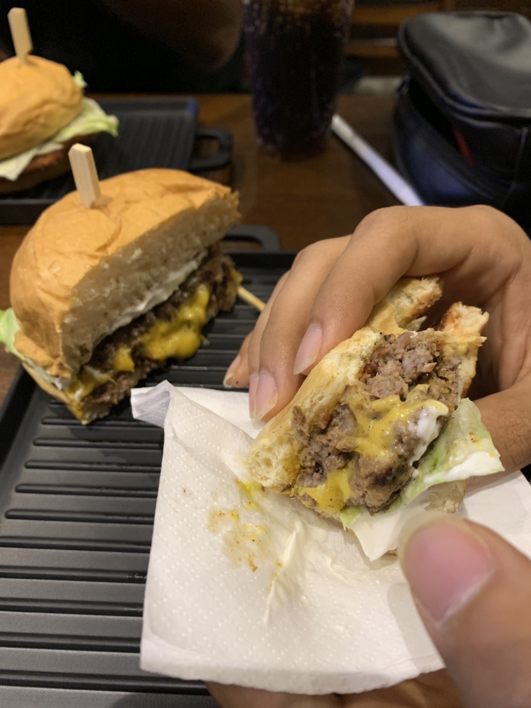 New York burger @ Burger Factory - Bahrain
