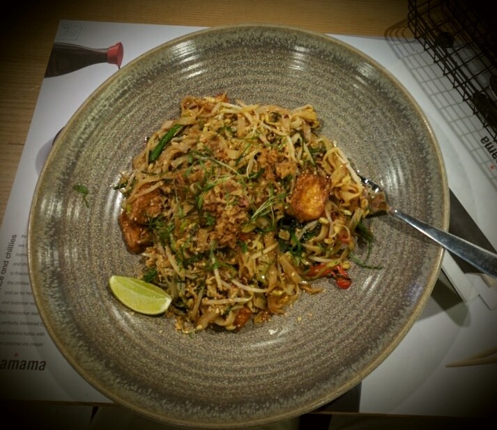 Pad thai @ Wagamama Restaurant - Bahrain