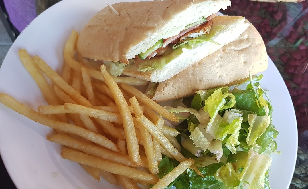 Halloumi Sandwich 👌 @ Tab Restaurant - Bahrain