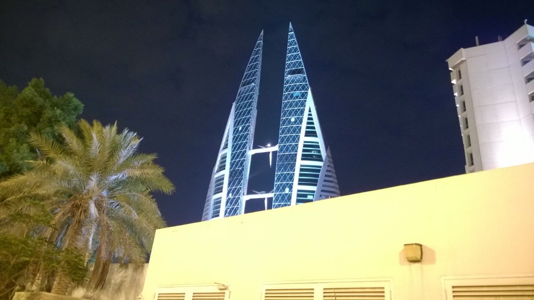 #BWTC #bahrain #night @ Bahrain World Trade Center - Bahrain