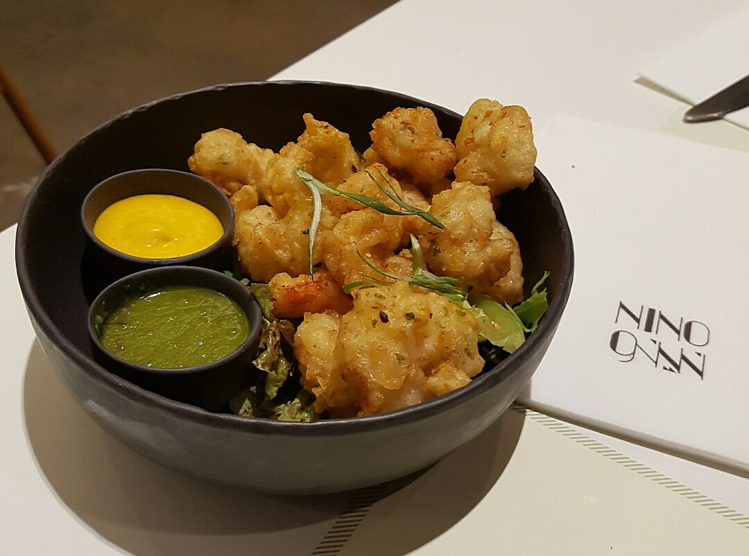 #nino #نينو shrimp tempura @ Nino  - Bahrain
