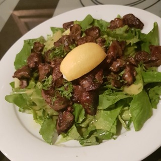 chicken liver salad 👌